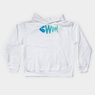 Swim Creative Fish Design Kids Hoodie